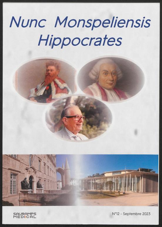Nunc Monspeliensis Hippocrates. N° 12 (septembre 2023)